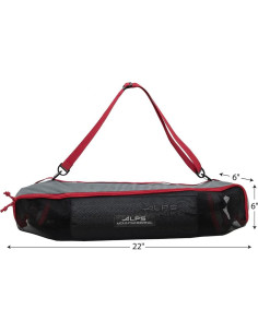 Sillón Simmer ALPS Mountaineering Plegable 113.4 kg Salsa/Carbón 2
