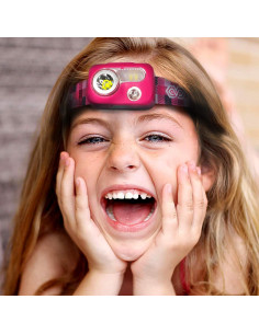 Linterna Frontal Recargable BLITZU i8 Rosa 500 Lúmenes 2