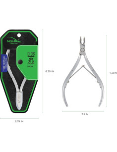 Cortaúñas NGHIA D-03 Mandíbula 12 Acero Inoxidable Ergonómico 2