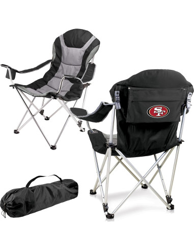 Silla de Camping Reclining NFL San Francisco 49ers - Plegable