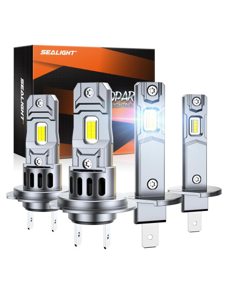 Bombillas H1H7 SEALIGHT 30000 Lúmenes para Niebla - 4 Piezas
