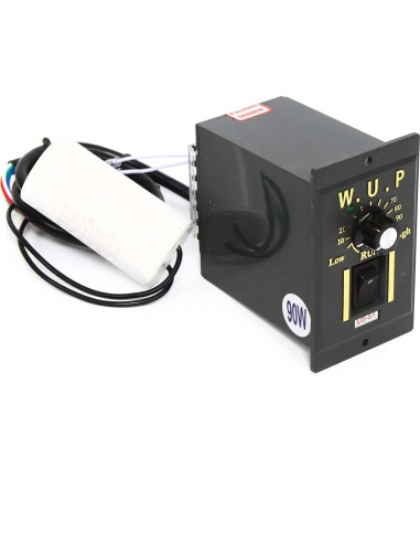 Motor de Engranaje AC 110V 90W Monofásico 0-13.5RPM 24Nm
