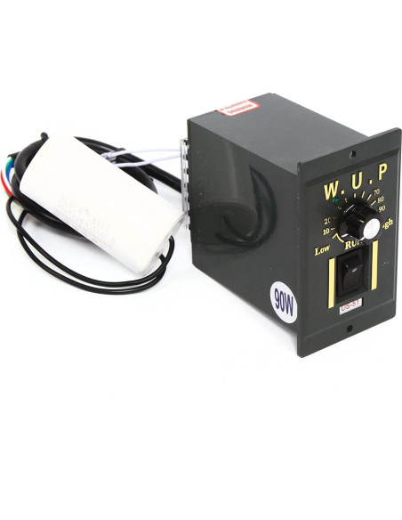 Motor de Engranaje AC 110V 90W Monofásico 0-13.5RPM 24Nm