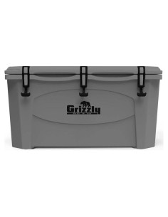 Hielera Grizzly 75 qt Aislada Rotomoldeada Gris - 70.8 L