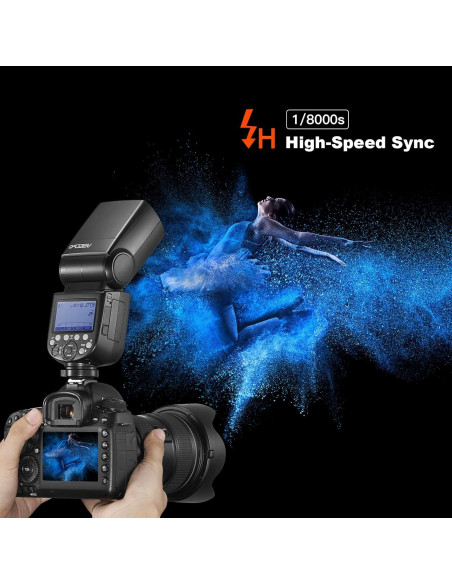 Flash Godox V860III-S Speedlite TTL para Sony 76Ws 2.4G
