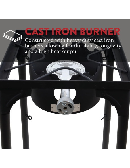 Estufa de Campamento GasOne B-3000H-15 Propano Alta Presión