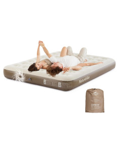 Colchón Inflable Queen Naturehike CJ-C25 con Bomba Integrada