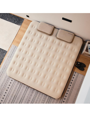 Colchón Inflable Queen Naturehike CJ-C25 con Bomba Integrada