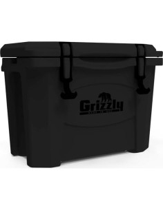 Cooler Grizzly 15 qt Aislado Rotomoldeado Negro para Camping 2
