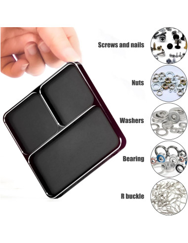 Bandeja Organizadora Magnética de Tornillos Fraizoe RC 9.9cm
