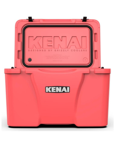 Cooler KENAI 25 QT Aislado Coral - Duradero y Hecho en USA