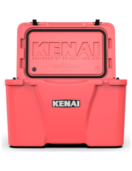 Cooler KENAI 25 QT Aislado Coral - Duradero y Hecho en USA