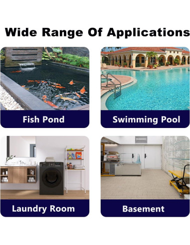 Alarma de Nivel de Agua Stropum 110dB para Tanques 3.05m