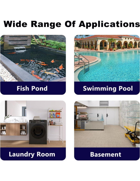 Alarma de Nivel de Agua Stropum 110dB para Tanques 3.05m