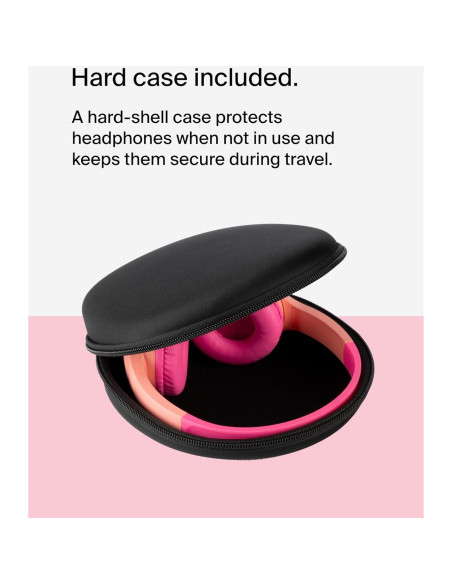 Audífonos Inalámbricos para Niños Belkin SoundForm Mini Rosa