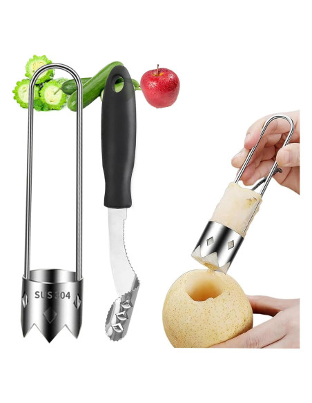 Juego de Sacadores de Frutas y Verduras Miocololy - 2 Piezas