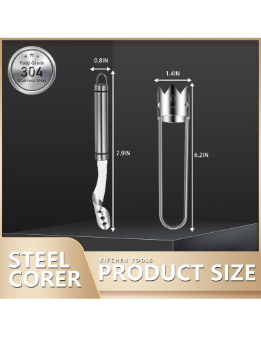 Juego de Sacadores de Frutas y Verduras Miocololy - 2 Piezas