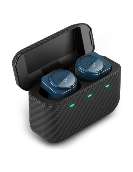 Auriculares Inalámbricos Master & Dynamic MW09 Azul con ANC