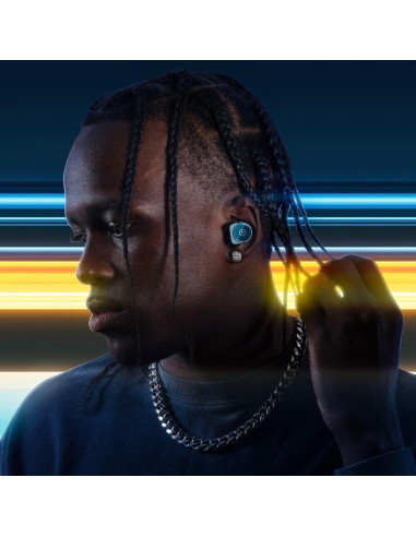 Auriculares Inalámbricos Master & Dynamic MW09 Azul con ANC