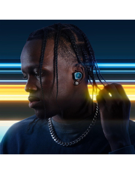 Auriculares Inalámbricos Master & Dynamic MW09 Azul con ANC