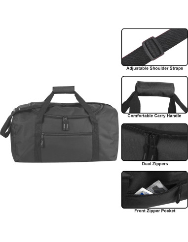 Bolsa de viaje Trail Maker 40L Plegable Unisex Negra