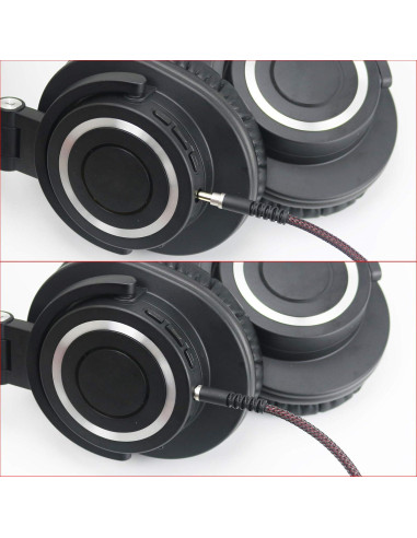 Cable de audio de reemplazo NewFantasia 1.2m para Audio-Technica