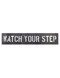 Estencil de Seguridad Watch Your Step 213x36 cm Marketing Holders