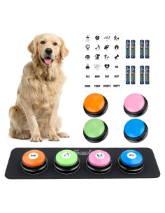 Juego de Botones de Comunicación para Perros Homesoft 4pcs
