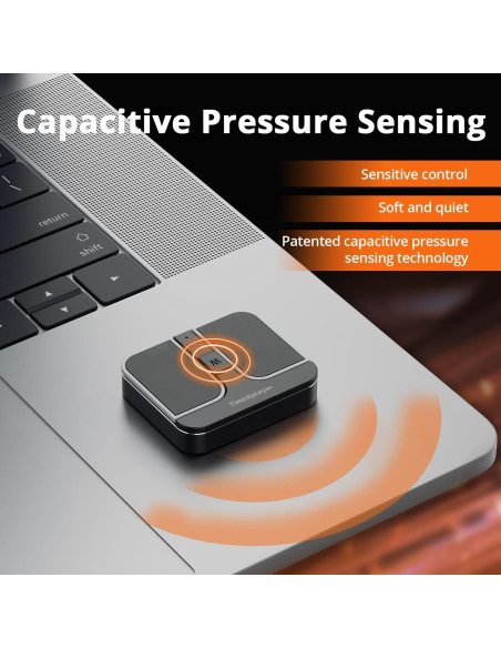 Mini Mouse Cuadrado TIMEXPLAYER Inalámbrico Bluetooth 3 en 1