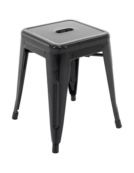 Taburetes de Metal Industrial Brage Living 45.72cm Set de 2