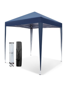 Carpa Pop Up VINGLI 1.98x1.98m Azul Resistente al Agua