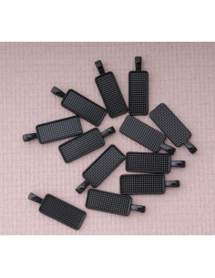 Bandejas de Colgante SOWAKA 12 Pcs con Cúpulas de Vidrio 2