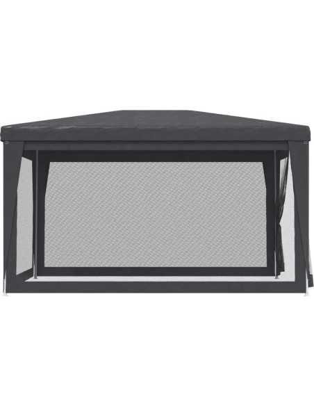 Carpa de Fiesta ANYCHOLE 9.8x13.1 pies Antracita HDPE