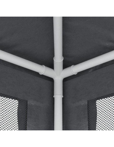 Carpa de Fiesta ANYCHOLE 9.8x13.1 pies Antracita HDPE