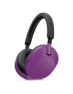 Piel de Fibra de Carbono MightySkins para Auriculares Sony WH-1000XM5 - Púrpura Sólido