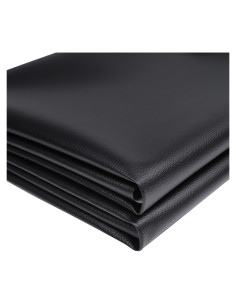 Tela Sintética Impermeable HBU 137x76cm Negro para Tapicería
