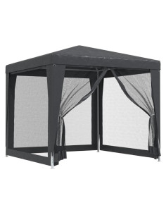 Carpa de Fiesta vidaXL 2.5x2.5m con 4 Paredes Laterales Malla