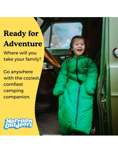 Saco de Dormir Big Mo 20 Morrison Outdoors Niños 18-36 Meses