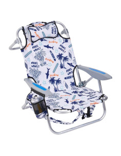 Silla de Playa Plegable Canpsky 2024 con Reposacabezas y Bolsa