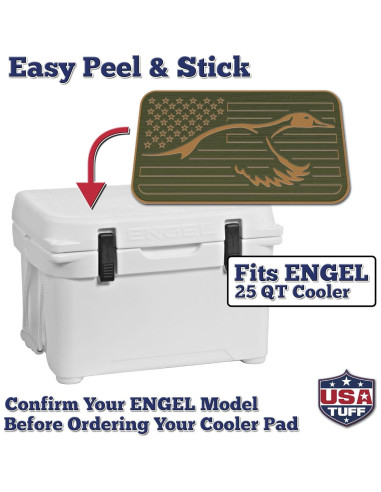 Pad Antideslizante EVA USATuff para Enfriador Engel 25 QT