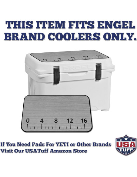 Pad Antideslizante EVA USATuff para Enfriador Engel 25 QT