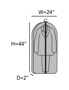 Conjunto de 6 bolsas de almacenamiento Covermates Deluxe 61x5x112cm 2