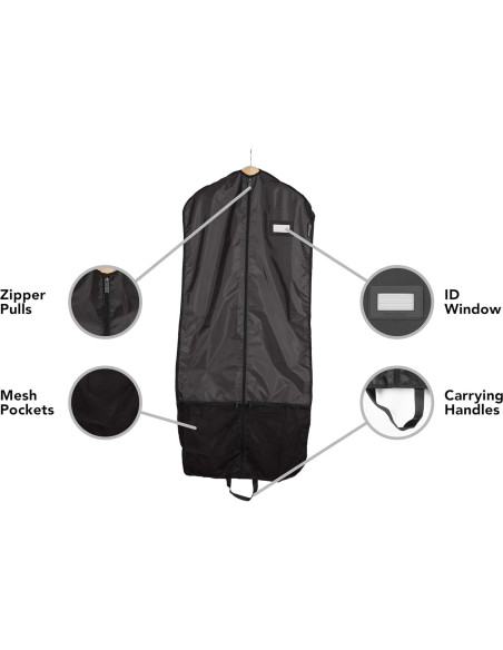 Conjunto de 6 bolsas de almacenamiento Covermates Deluxe 61x5x112cm