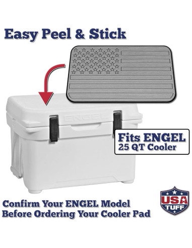 Pad Antideslizante EVA USATuff para Enfriador Engel 25 QT