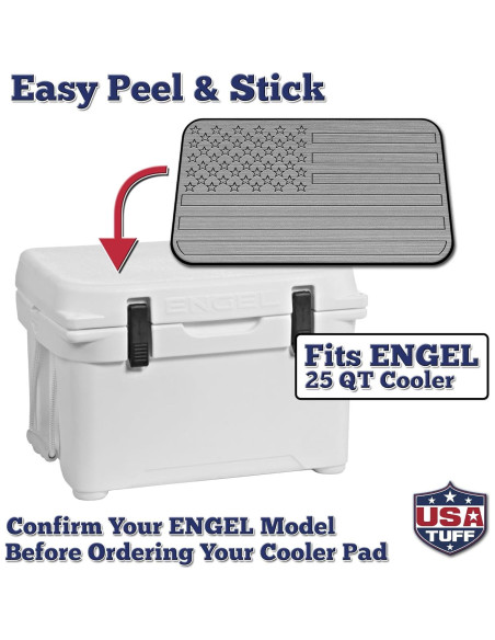 Pad Antideslizante EVA USATuff para Enfriador Engel 25 QT