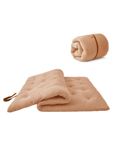 Colchón Futón Japonés ZonLi Individual 203x99 cm 100% Algodón