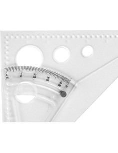 Escala Triangular Ajustable Westcott 20.3 cm Transparente 2