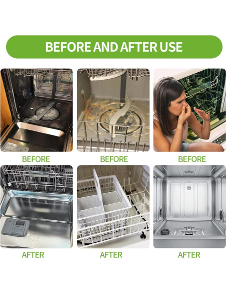 Limpiador y Desodorante para Lavavajillas NATRUTH - 30 Tabletas Aroma Limón