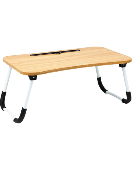 Mesa de Regazo Ajustable Mind Reader Beige 59x34.9 cm