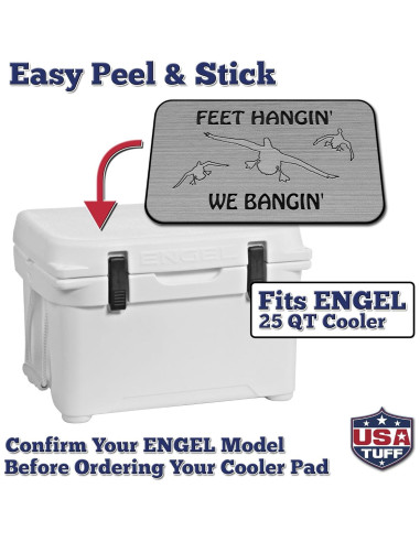 Pad Antideslizante EVA USATuff para Enfriador Engel 25 QT